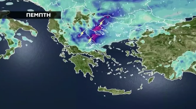 Καιρός 28-4: Μαρουσάκης για ψυχρό μέτωπο και κακοκαιρία την Πρωτομαγιά (vid)