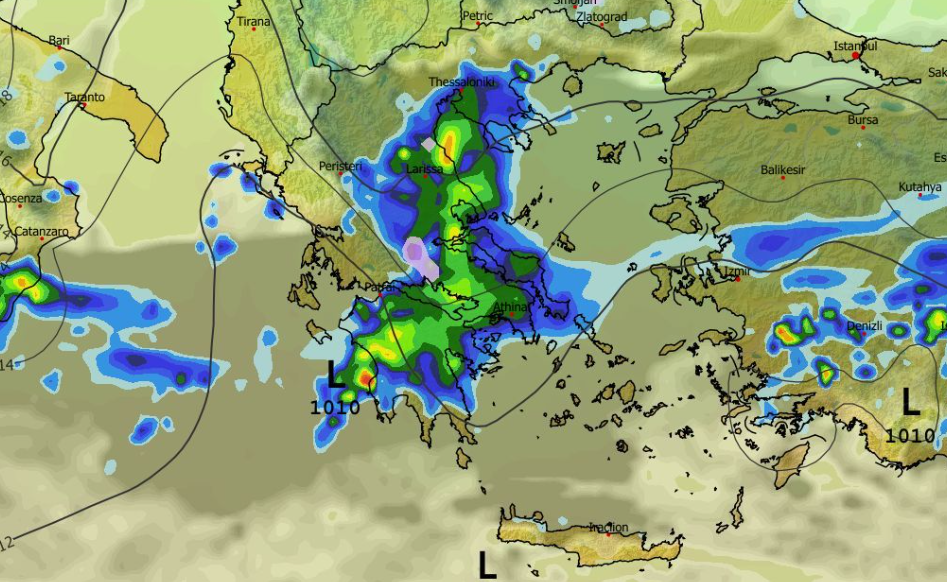 Καιρός 19-4: Ερχεται κακοκαιρία στα μέσα της εβδομάδας – Νέα δεδομένα ECMWF (vid)