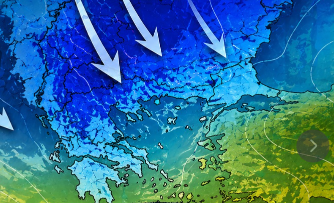 Καιρός Πρωτομαγιά: Κολυδάς για ψυχρή εισβολή και χιόνια στα ορεινά