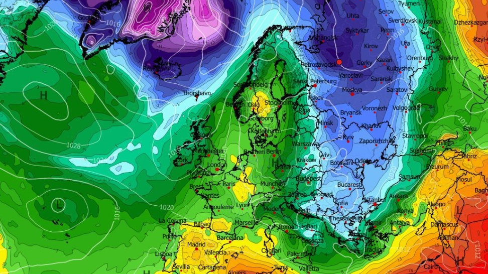 Καιρός 27-4: Κατεβαίνει Πρωτομαγιά η ψυχρή αέρια μάζα – Νέα δεδομένα GFS (vid)