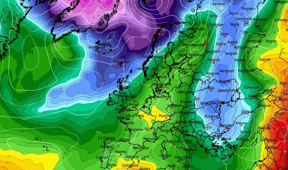 Καιρός 26-4: Ψυχρή εισβολή στην Ευρώπη, η τάση για κάθοδο στη βόρεια Ελλάδα (vid)