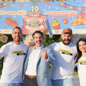 Όλα κερασμένα στο Athens Street Food Festival από τον Μάκη που κέρδισε το Eurojackpot