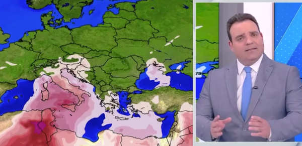 Καιρός 7-5: Σκόνη και λασποβροχές σήμερα, 30άρια από Δευτέρα – Ενημέρωση Μαρουσάκη (vid)