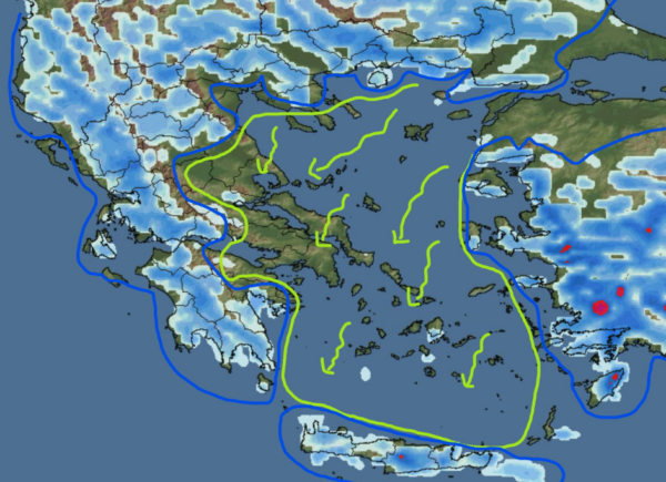 Καιρός 23-5: Ενημέρωση Παπακωστόπουλου για τις καταιγίδες τις επόμενες ώρες