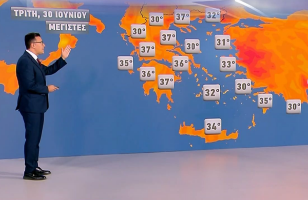 Καιρός 30-6: Κατηγορηματικός ο Γιαννόπουλος για τη ζέστη στην Ελλάδα (vid)