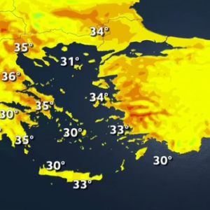 Καιρός 15-6: Χτυπά και 37άρια ο υδράργυρος – Τι λέει ο Κλέαρχος Μαρουσάκης (vid)