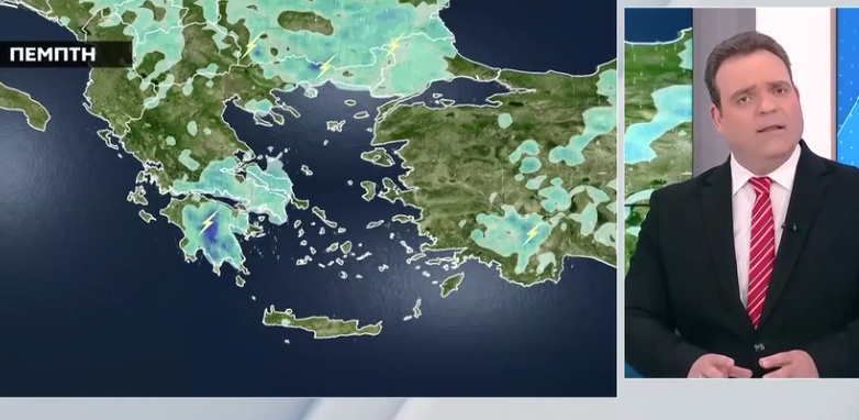 Καιρός 18-6: Καταιγίδες αστάθειας και σήμερα – Τι λέει ο Κλέαρχος Μαρουσάκης (vid)