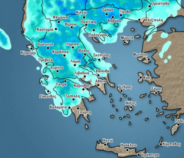 Καιρός 4-5: Σάκης Αρναούτογλου για καταιγίδες σήμερα και την εξέλιξη έως τα μέσα του μήνα (vid)