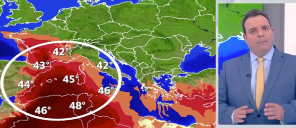 Καιρός 13-7: Μαρουσάκης για καύσωνα – Μια ανάσα από τη χώρα μας, αλλά…