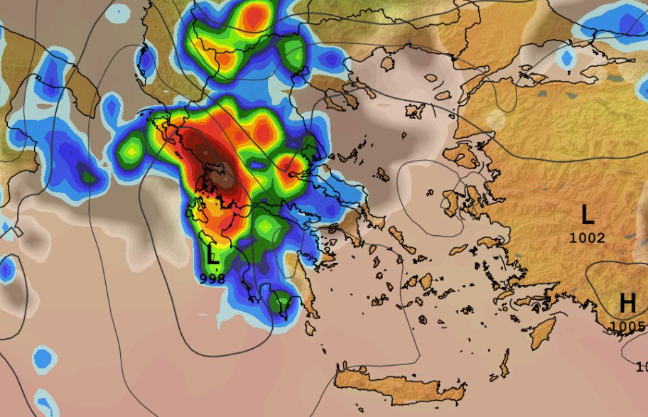 Καιρός: Τάση ισχυρής κακοκαιρίας από το GFS στον ορίζοντα (vid)