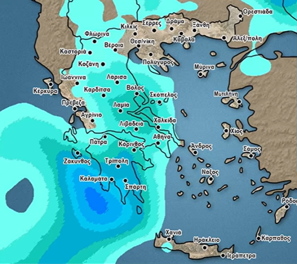 Καιρός: Ξανά βροχές από Παρασκευή – Ξεκάθαρος ο Σάκης Αρναούτογλου (vid)