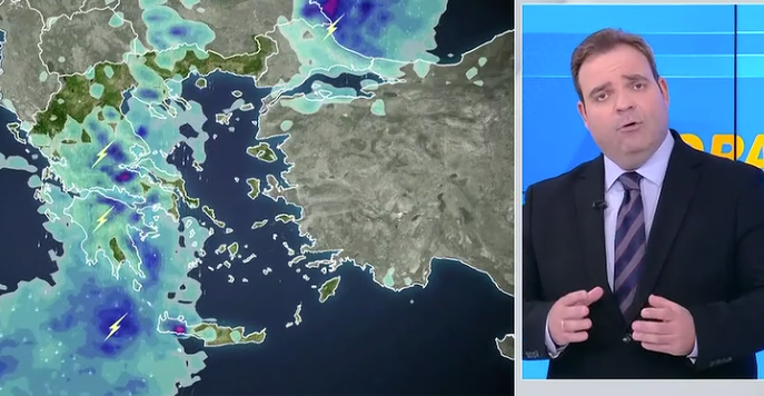 Καιρός: Θέλει προσοχή – Προειδοποίηση Μαρουσάκη για τη νέα κακοκαιρία (vid)
