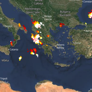 Καιρός 22-9: Καταιγίδες σε εξέλιξη τώρα – Πού εκδηλώνονται Live