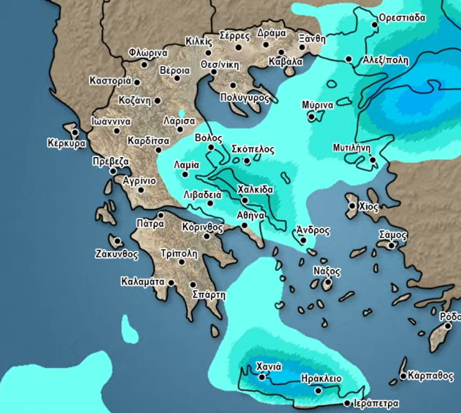 Καιρός: Εβδομάδα βροχών σε αυτές τις περιοχές – Ξεκάθαρος Σάκης Αρναούτογλου (vid)