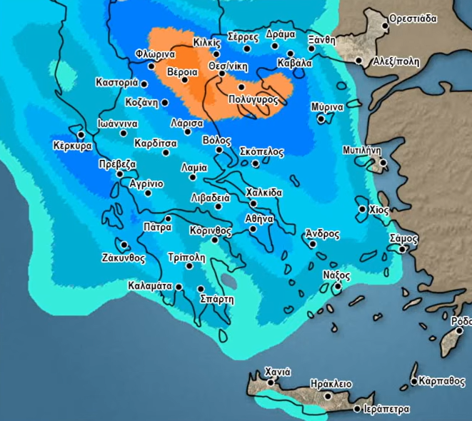 Καιρός: Προειδοποίηση Σάκη Αρναούτογλου για διαδοχικά κύματα κακοκαιρίας (vid)